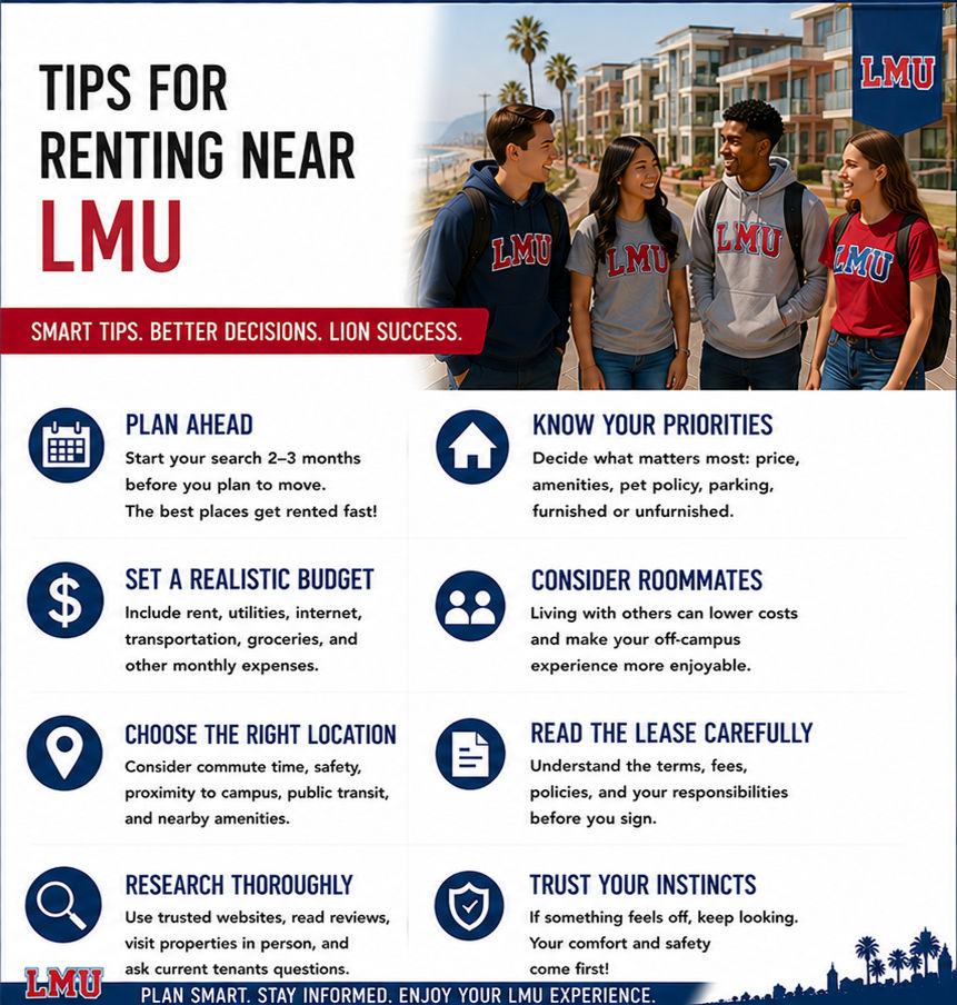 playa del rey apartments for lmu students