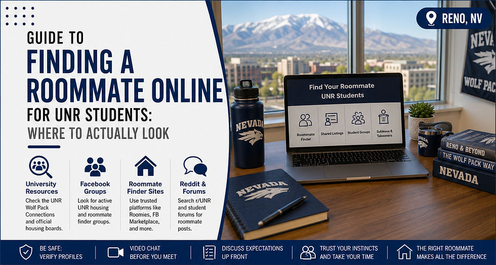 guide to finding a roommate online for unr students