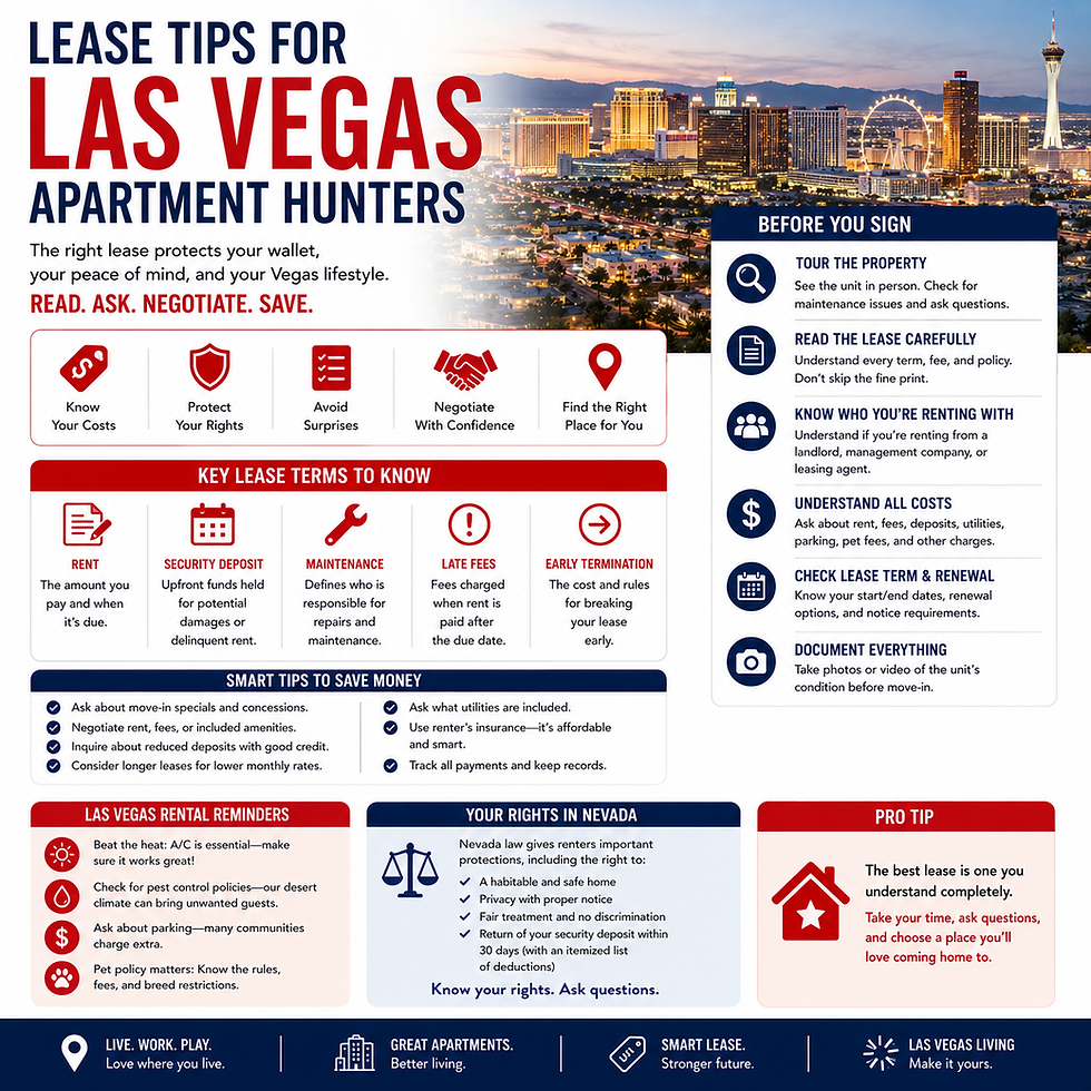 apartments for rent near unlv