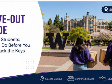 Move-out Guide For UW Students: What to Do Before You Hand Back the Keys