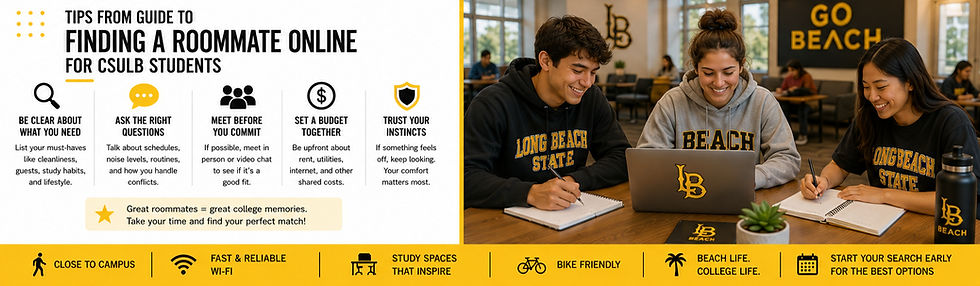 guide to finding a roommate online for csulb students