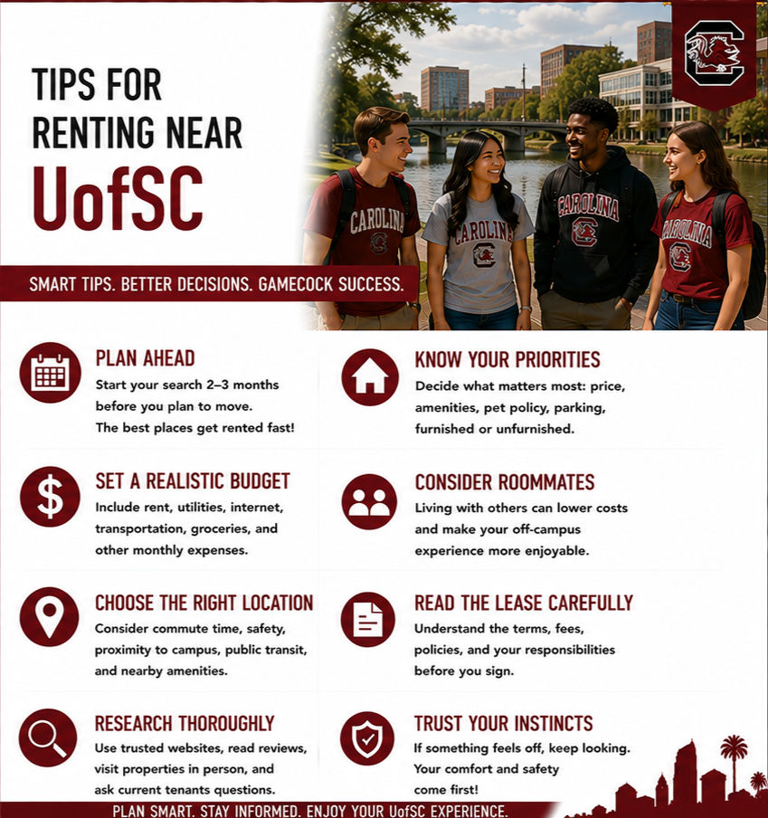 uofsc off campus housing columbia south carolina 