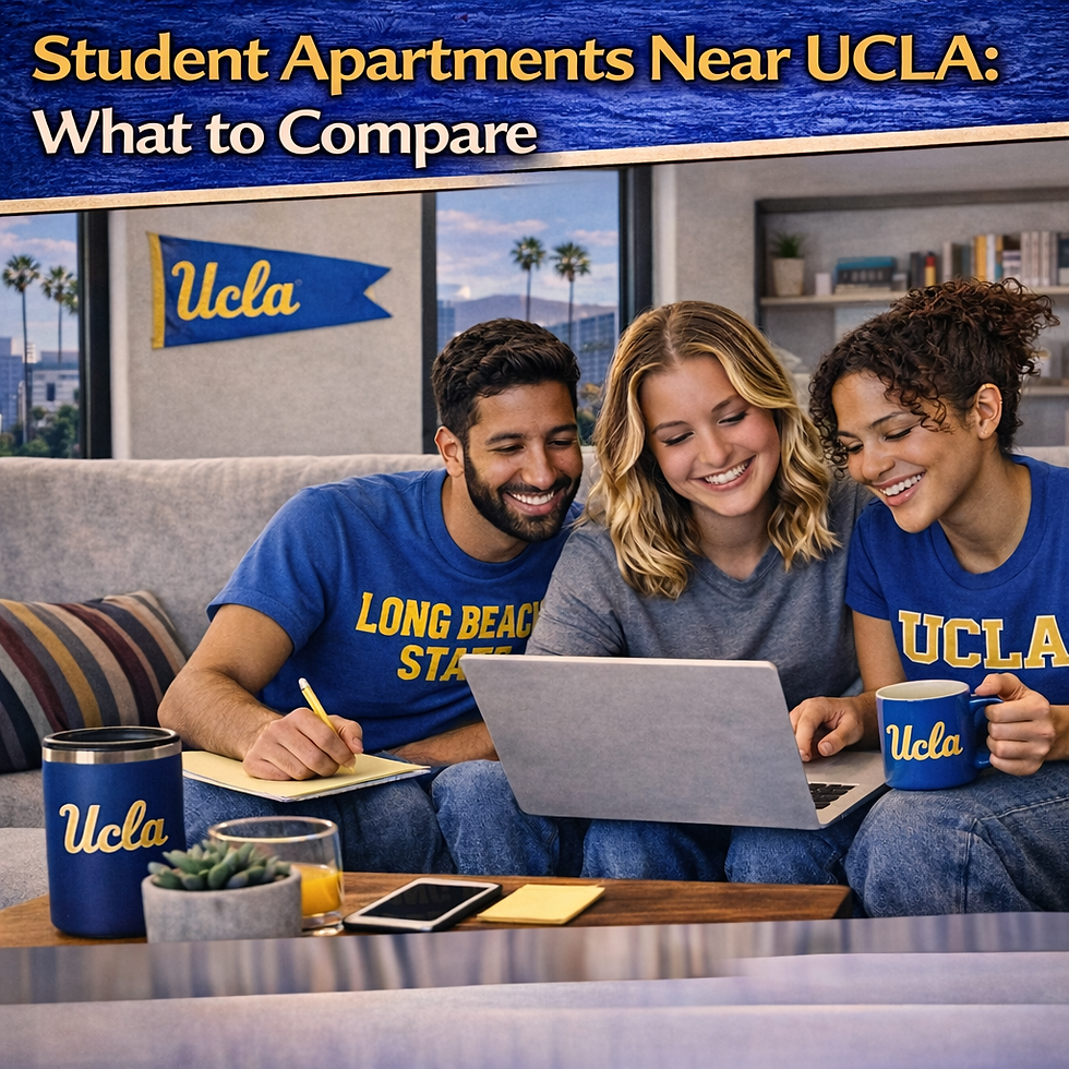 UCLA student apartments