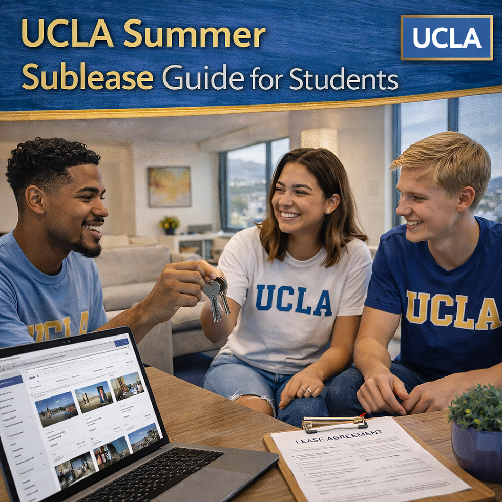 Why students living in Westwood explore summer subleases
