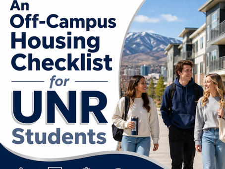 An Off-Campus Housing Checklist for UNR Students