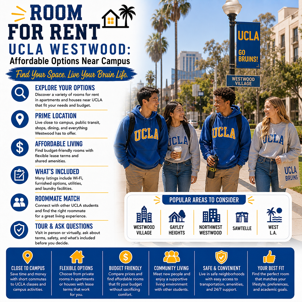 room for rent ucla westwood