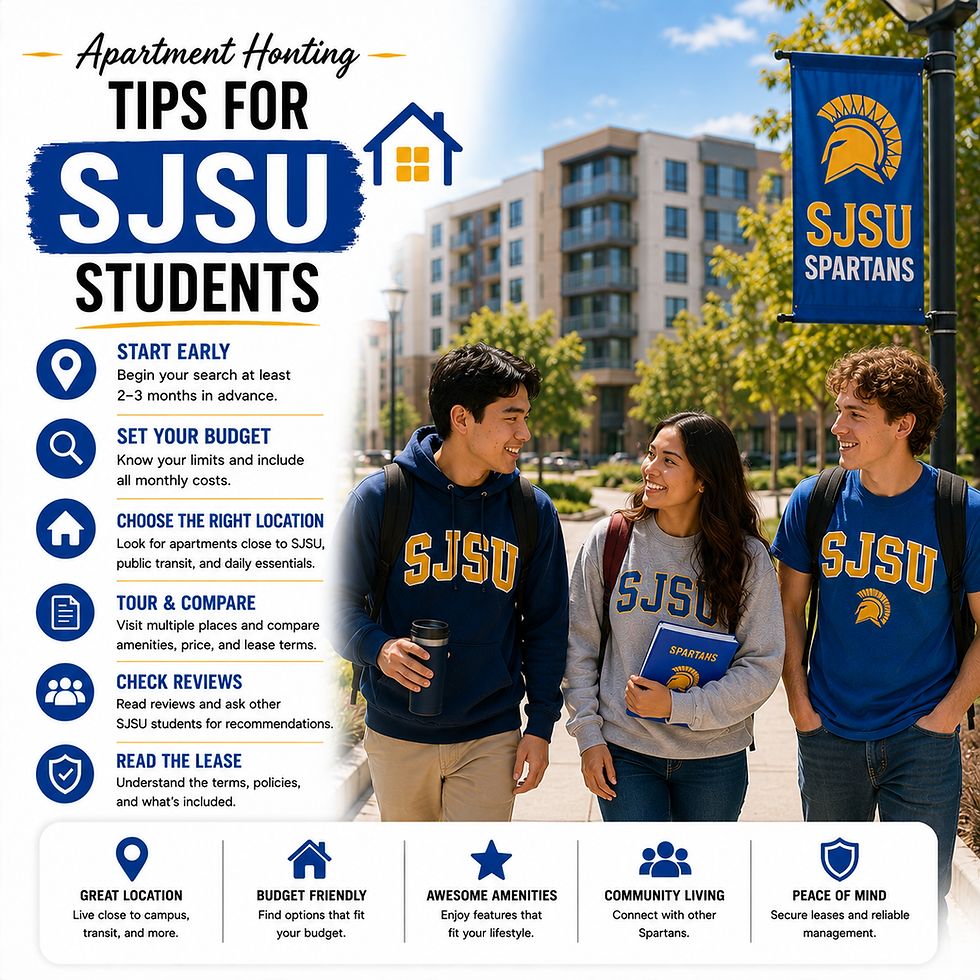 SJSU student apartments