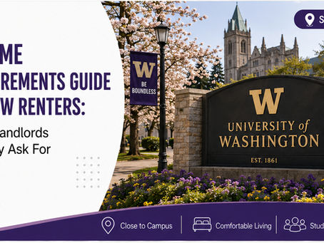 Income Requirements Guide For UW Renters: What Landlords Actually Ask For
