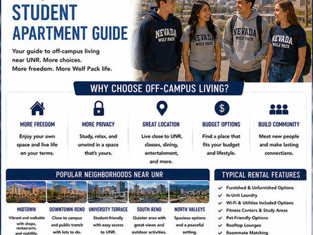 Off Campus Living Reno Nevada UNR: Student Apartment Guide
