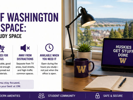 Apartments Near University OF Washington With A Study Space: What Counts as Real Study Space
