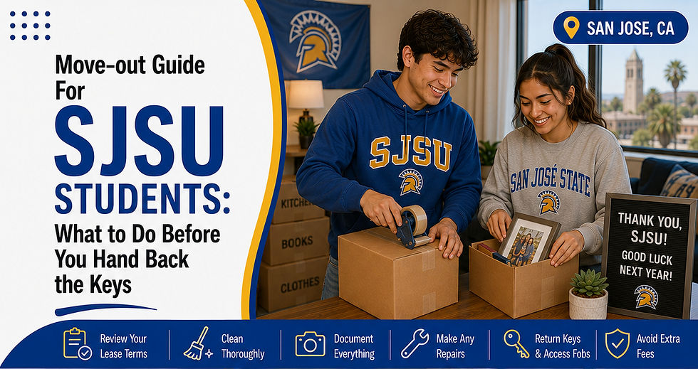 move-out guide for sjsu students
