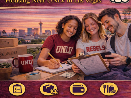 How to Budget for Off-Campus Housing Near UNLV in Las Vegas