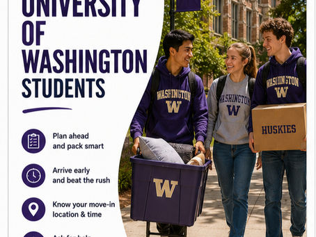 Move-In Day Tips for University of Washington Students