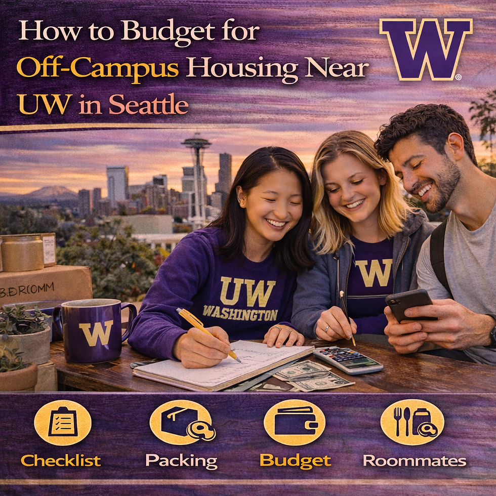 How to Budget for Off-Campus Housing Near UW