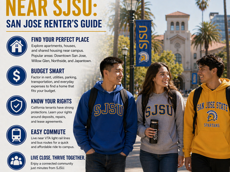 Student Housing Near SJSU: San Jose Renter's Guide