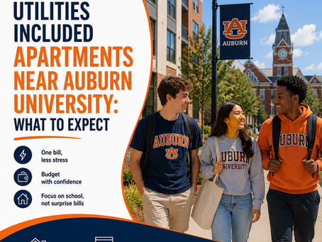 Utilities Included Apartments Near Auburn University: What to Expect