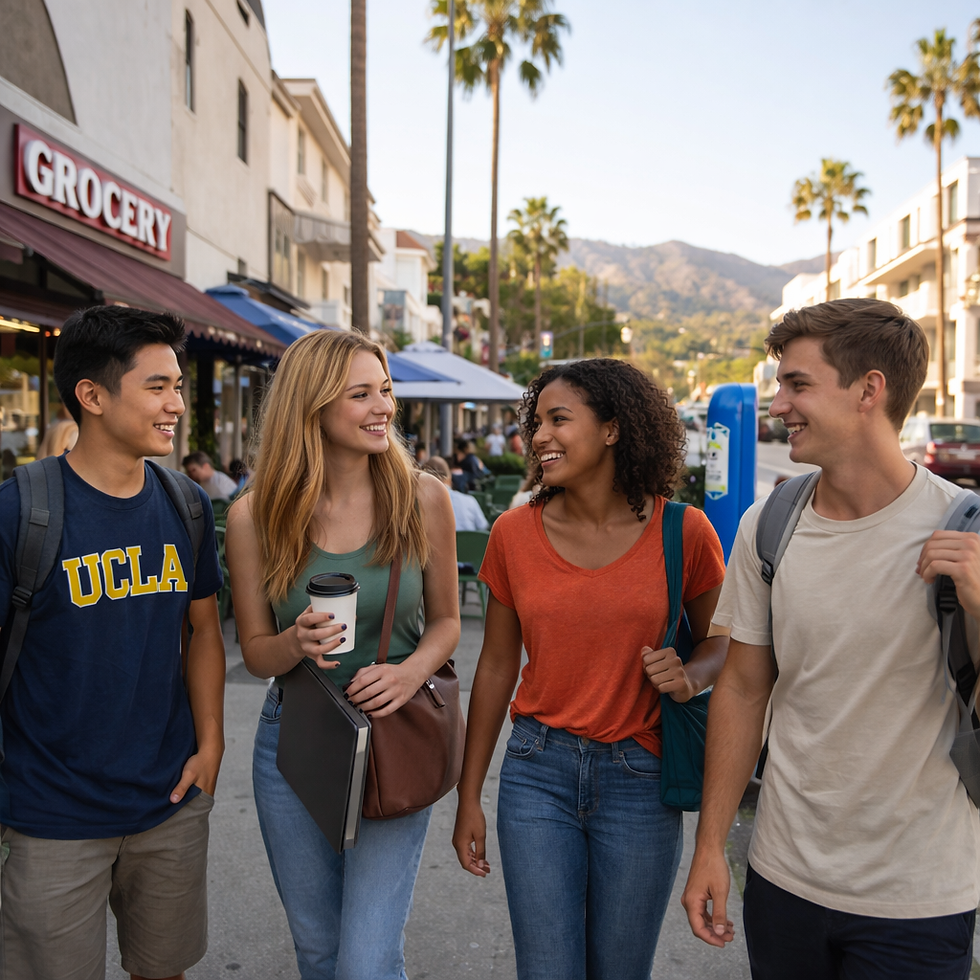 UCLA student apartments