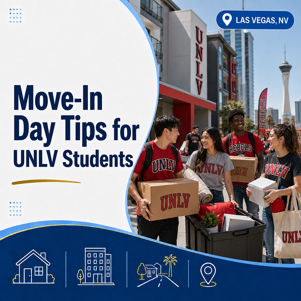 move-in day tips unlv