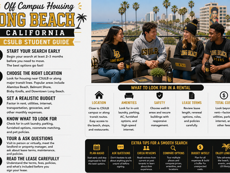 Off Campus Housing Long Beach California: CSULB Student Guide