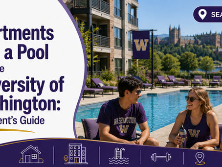 Apartments with a Pool Near the University of Washington: A Student's Guide