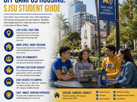 San Jose State Off Campus Housing: SJSU Student Guide