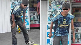 Vecinos retienen y golpean a presunto ladrón de celulares en la colonia San Pedro