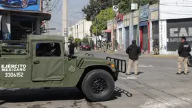 Operativo en la 46 Poniente, es el primer despliegue del año que realizan la Fiscalía de Puebla, Seguridad y Ejército