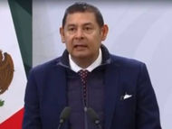 Armenta anuncian nuevas patrullas y refuerzo de videovigilancia en Puebla durante la mañanera