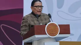 Rosa Icela Rodríguez y otros servidores de Segob se trasladan a Chilapa para "restablecer el orden"