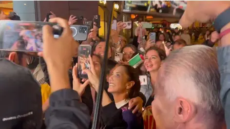 Llega Sheinbaum a Barcelona para participar en Cumbre progresista
