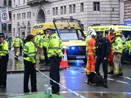 Un coche atropella a varios peatones durante desfile de la victoria del Liverpool FC