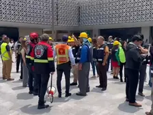 Cámara de Diputados realiza simulacro anual de sismo con retraso y contradicciones