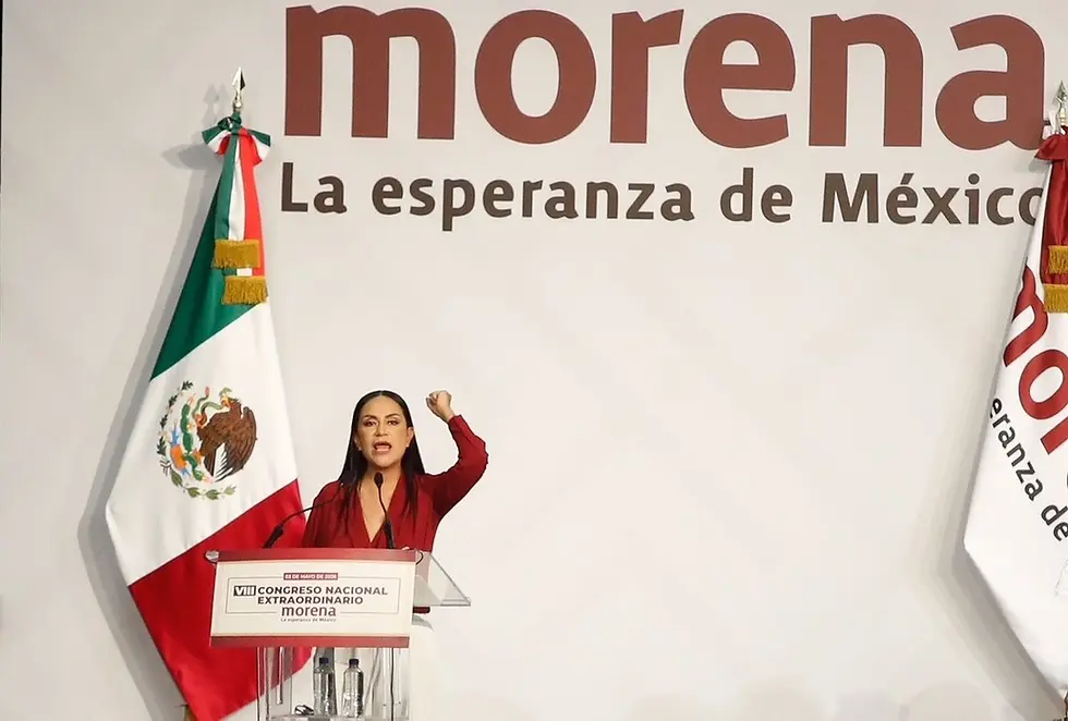 Morena llama a marcha contra Maru Campos
