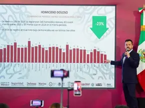 García Parra refuta narrativa falsa con datos del avance en la estrategia de seguridad