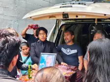 Entre lágrimas y exigencias de justicia, despiden a Blanca Adriana en Huauchinango tras caso de clínica Detox