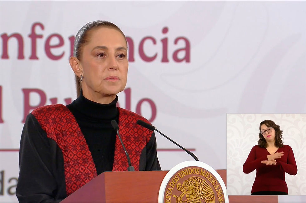 Garantiza Sheinbaum reparación integral y atención permanente a víctimas del descarrilamiento del Tren Interoceánico