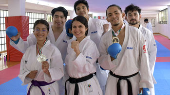 Destaca selectivo BUAP en Campeonato Nacional de Karate