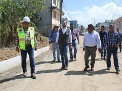 Avanza Gobierno de Pepe Chedraui con trabajos de rehabilitación vial en San Sebastián de Aparicio