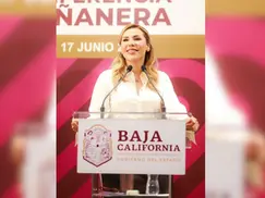Filtran audio donde Marina del Pilar, gobernadora de BC, supuestamente busca acuerdo con EU por visa cancelada