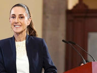 Sheinbaum tunde al FMI y celebra crecimiento económico de México