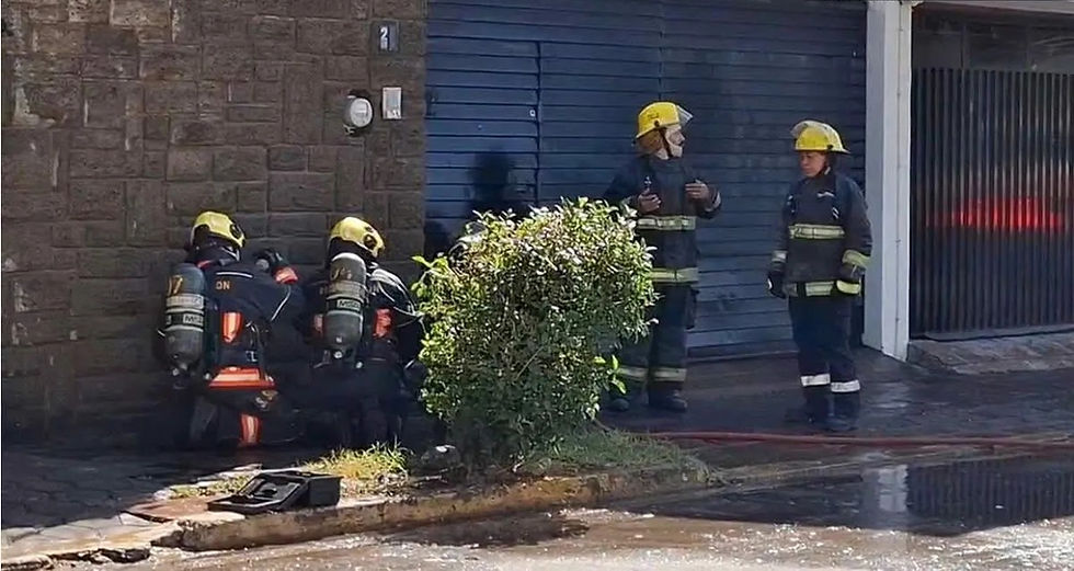 Ladrón provoca fuga de gas tras intentar robar tubería cerca del Club de Golf