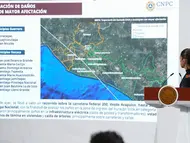 Afectados, 10 municipios de Oaxaca y 3 de Guerrero tras paso de ‘Erick’