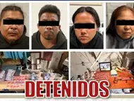 Caen cuatro personas en Atencingo durante operativo interinstitucional; decomisan presunto cristal, marihuana y arma hechiza