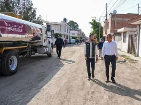Impulsa Pepe Chedraui mejores vialidades con el Tren Capitalino de Pavimentación