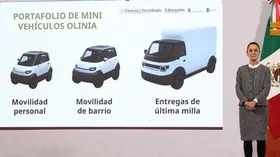 Sheinbaum: el 7 de junio se presentará prototipo de Olinia, vehículo eléctrico mexicano