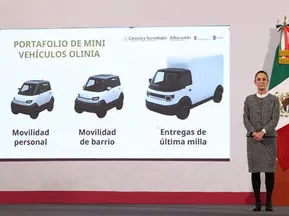 Sheinbaum: el 7 de junio se presentará prototipo de Olinia, vehículo eléctrico mexicano