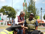 Con resultados, Gobierno de Pepe Chedraui avanza con la Campaña Capitalina Bacheando Puebla