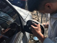 Se refuerzan operativos por robo de autopartes en negocios de la vía Atlixcáyotl
