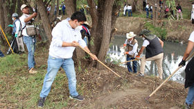 Inversión histórica impulsa rescate y saneamiento del río Atoyac en Puebla