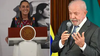 Sheinbaum habla por teléfono con Lula; reafirman cooperación y ratifican agenda energética